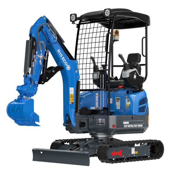 Mini-pelle RIPPA R15 ECO 1,5 tonne