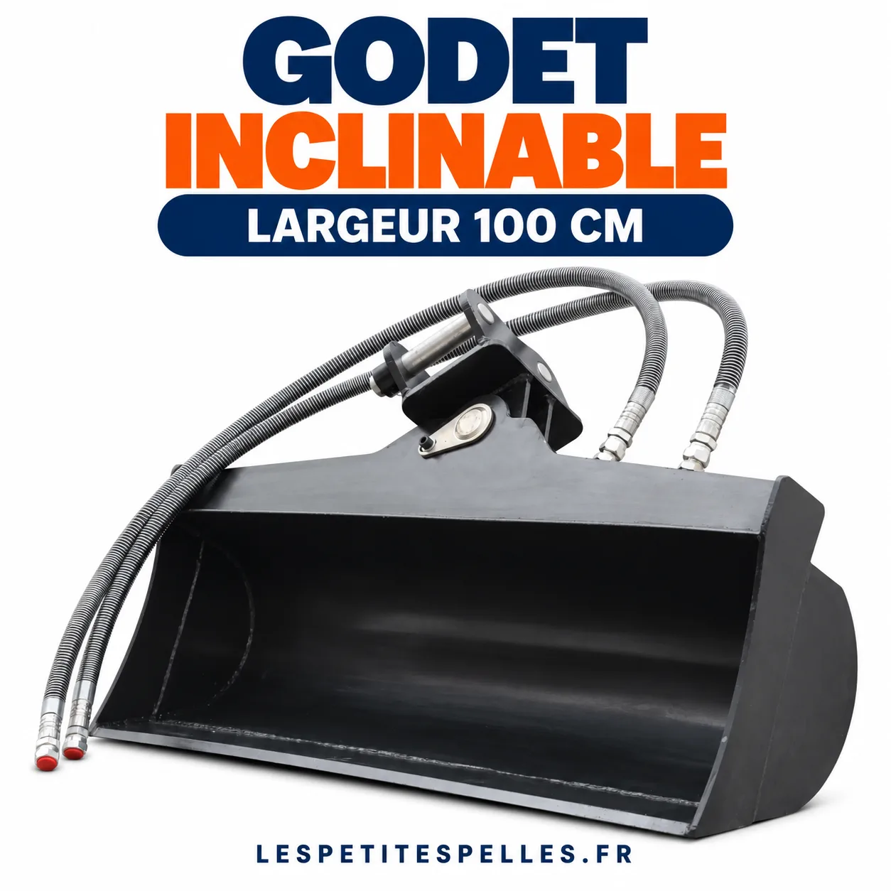 Godet tilt 100 cm pour mini-pelle RIPPA R18