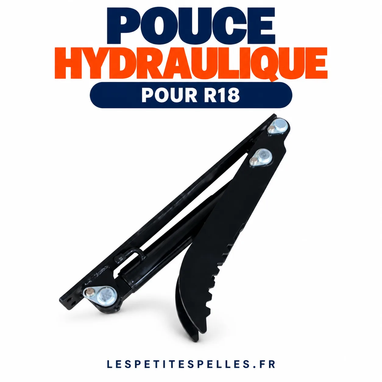 Pouce hydraulique pour mini-pelle RIPPA R18