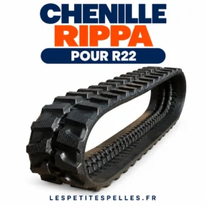Chenille de rechange pour mini-pelle RIPPA R22 (2,5 t)