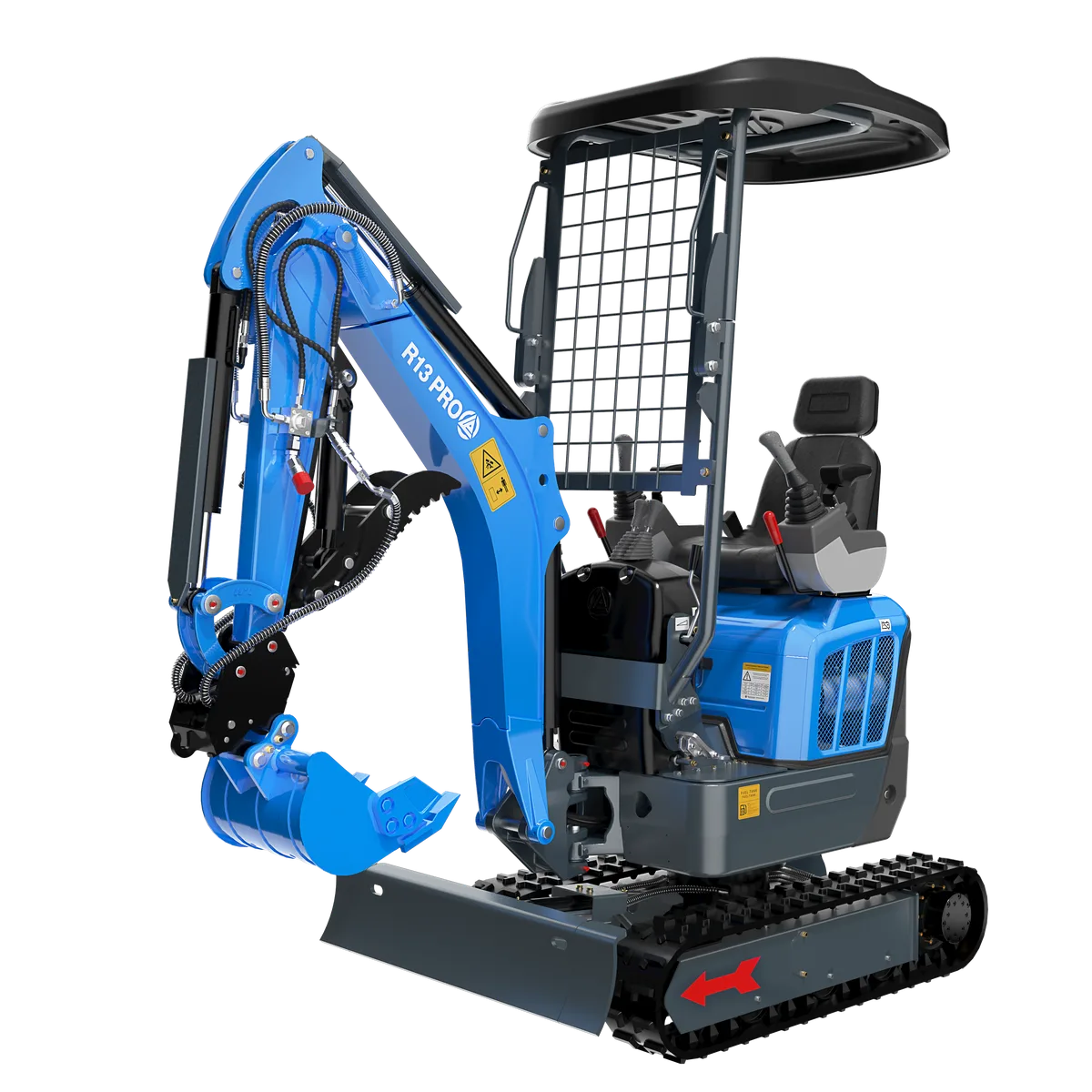 Mini-pelle RIPPA R13 PRO 1,3 tonne